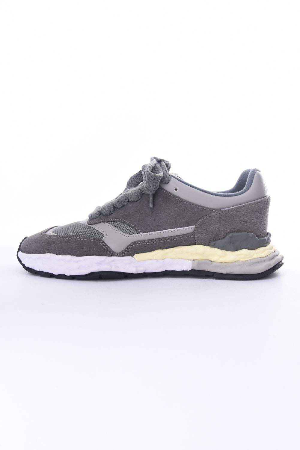 "GEORGE" OG Sole Leather Low-top Sneaker / オリジナルソール レザーローカットスニーカー グレー