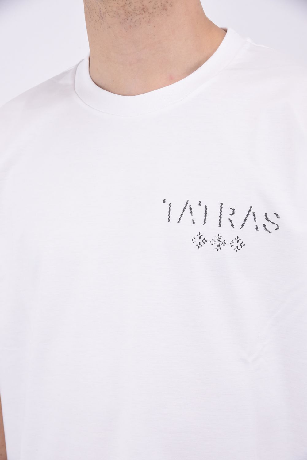 LOGADO (ロガード) / ロゴ クルーネック 半袖 Tシャツ ホワイト