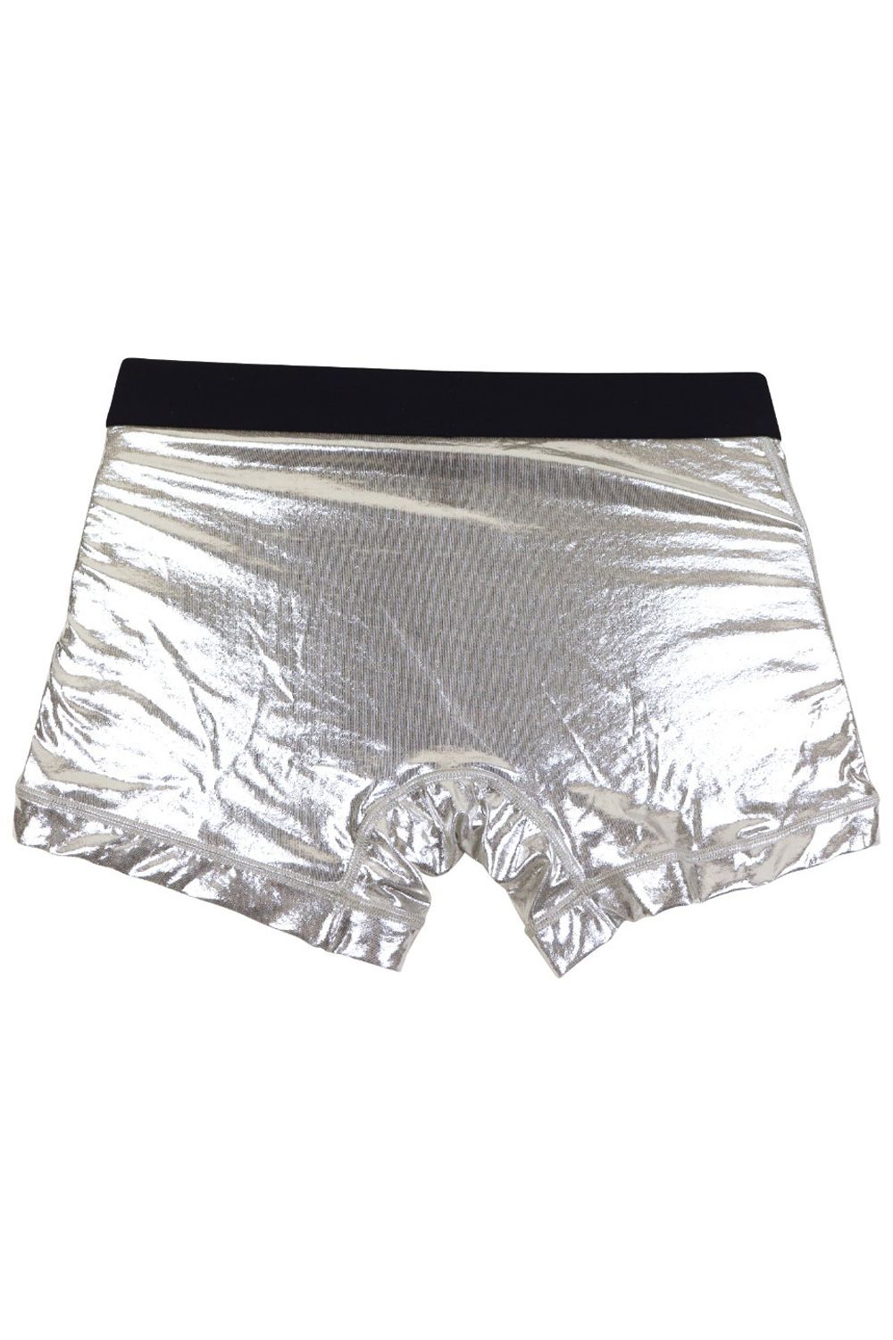 Metallic Short Boxer  - シルバー