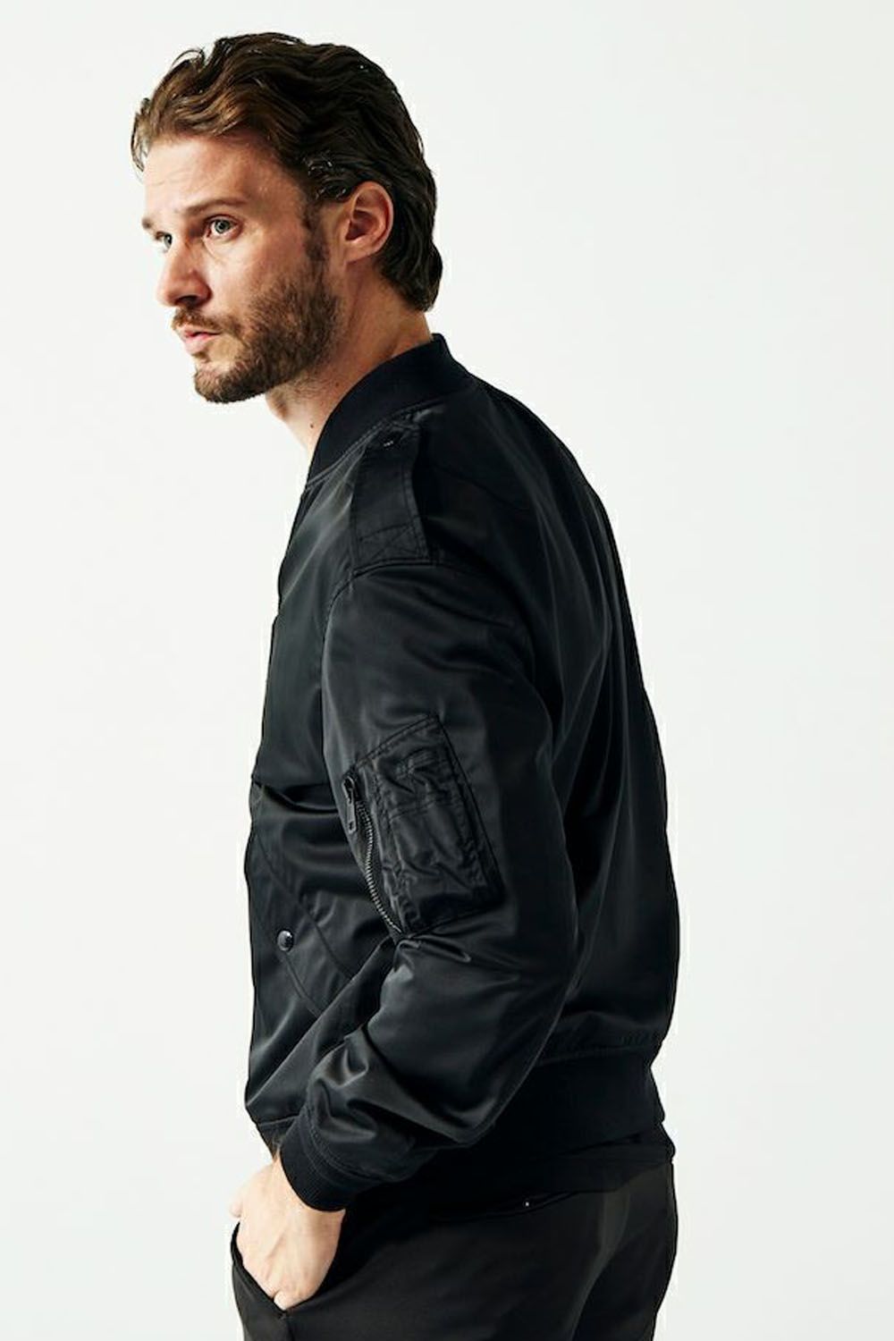 【BLACK MILITARY Vol.21】 FIRST L-2B FLIGHT JACKET / BLACK (3月~4月頃入荷予定) ※オーダー締切 1/24 (水)11:59迄