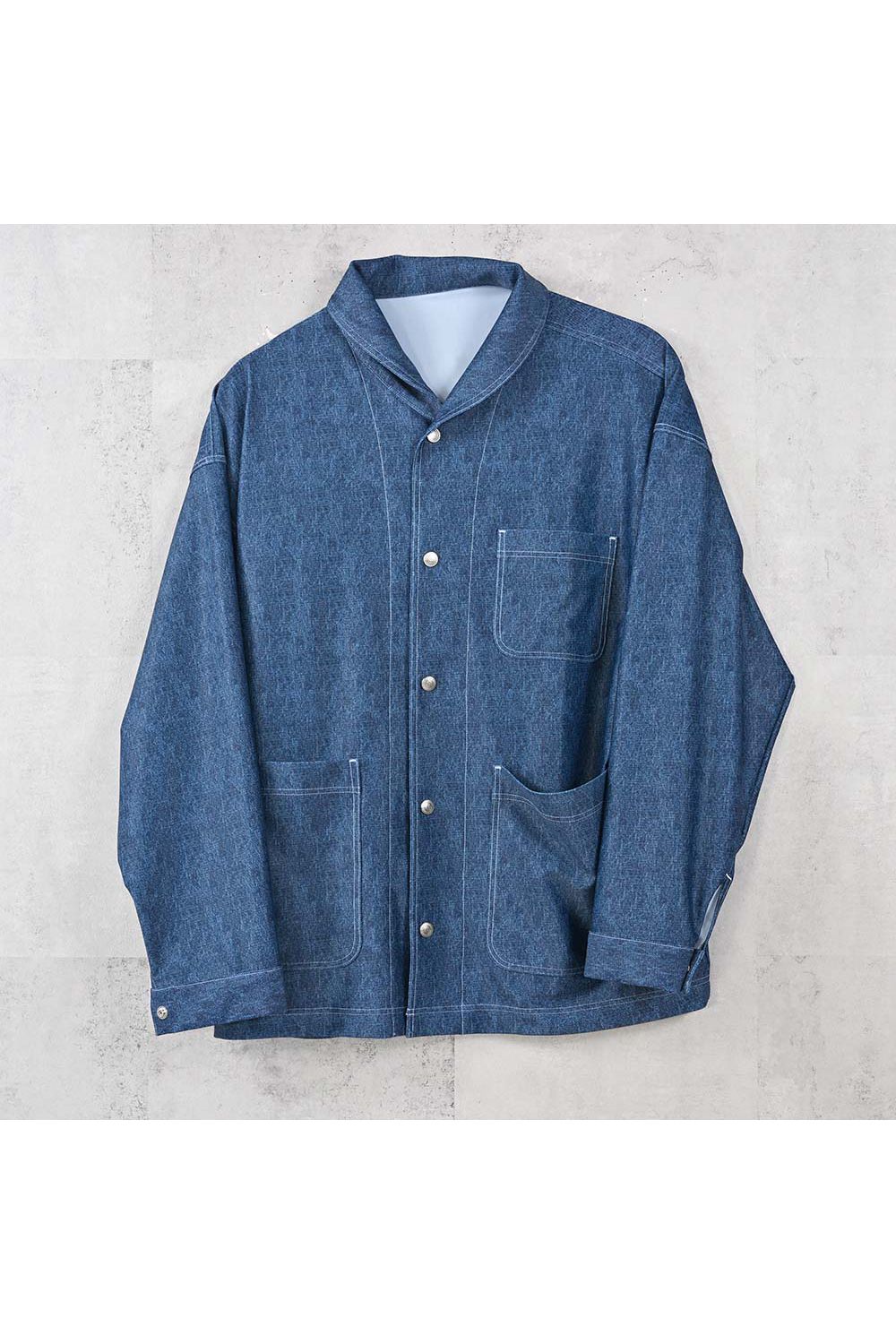 RUSH CAVER ALL/  ラッシュガード カバーオールジャケット (ダークインディゴ) (5月中旬入荷予定) ※オーダー締切:2月15日(日)18時