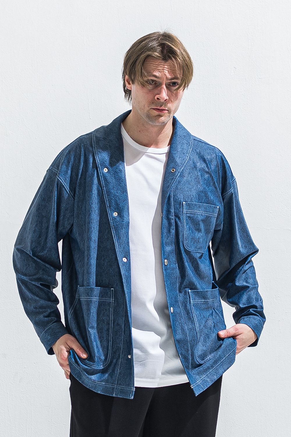 RUSH CAVER ALL/  ラッシュガード カバーオールジャケット (ダークインディゴ) (5月中旬入荷予定) ※オーダー締切:2月15日(日)18時