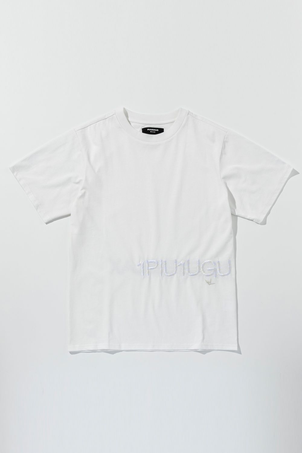 【26SS】 HAND EMBROIDERED LOGO T-SHIRT / ブランドロゴ刺繍 Tシャツ (ホワイト) (3月上旬入荷予定)
