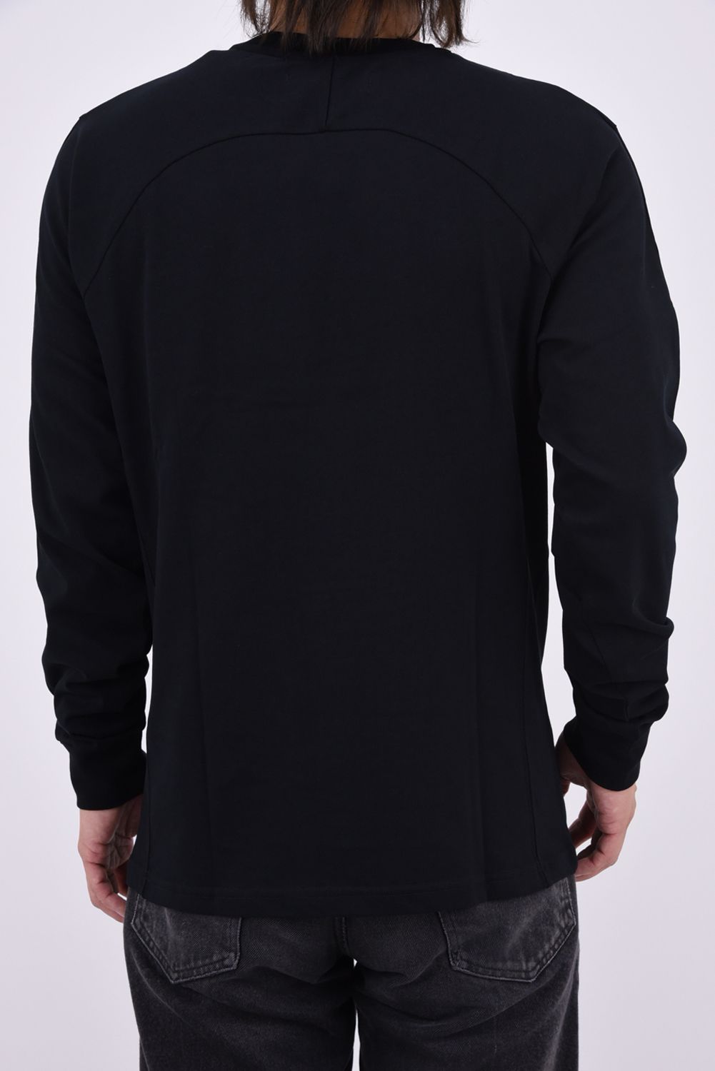【26AW】 HOTFIX STUDS LOGO L/S T-SHIRT / スタッズロゴ ロングスリーブ Tシャツ (ブラック)