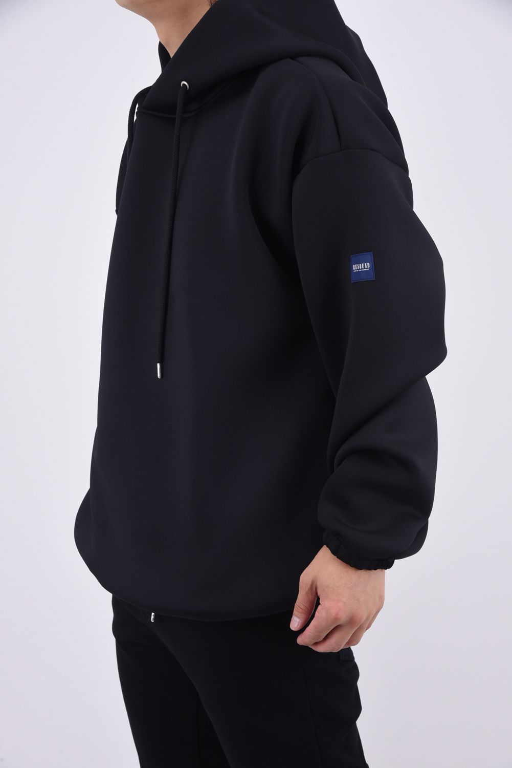 CARDBOARD HOODIE / ダンボールニット プルオーバーパーカー （ブラック）