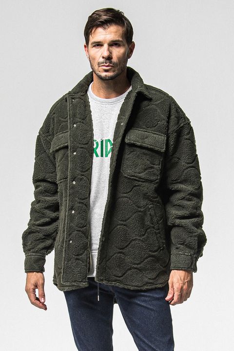 CPO  BOA SHIRTS JK  / ボア シャツ ジャケット (カーキ)