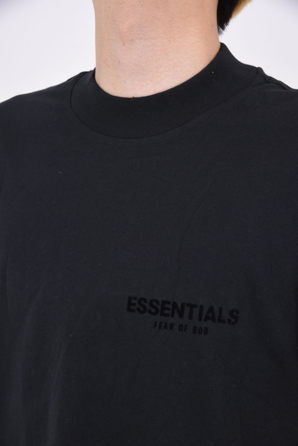 フォグ 21AW ESSENTIALS S/S TEE AMBER バックラバーロゴTシャツ  メンズ XL