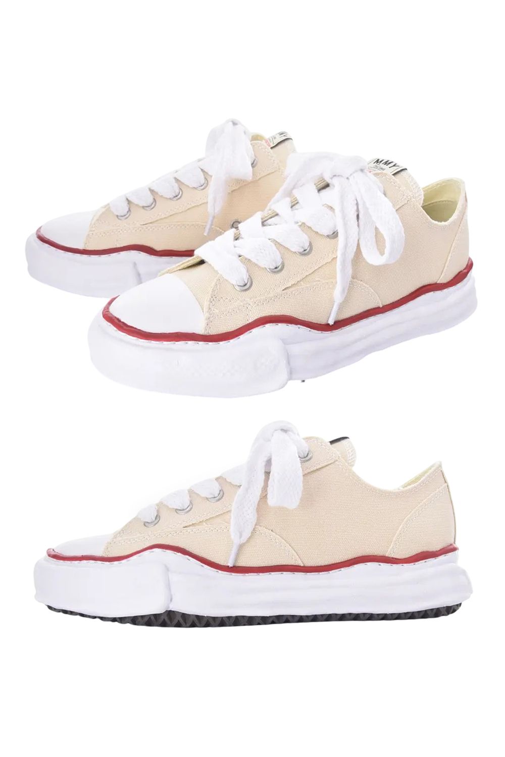 【PETERSON LOW】 OG sole Canvas Low-top sneaker / キャンバス ローカットスニーカー (ナチュラル)