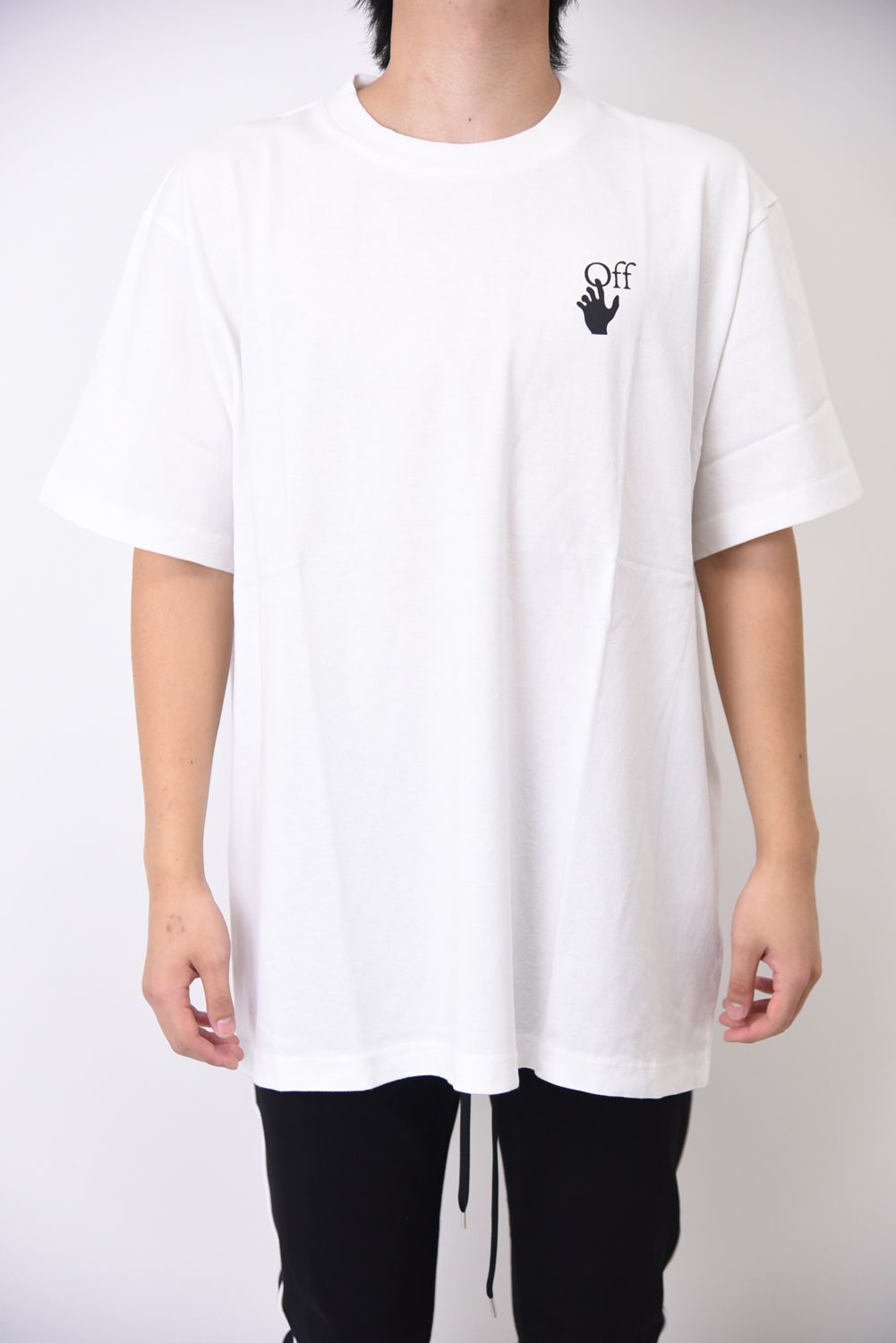 PASCAL ARROW S/S T-SHIRT / アローロゴ オリジナルプリント クルーネックTシャツ ホワイト - XS