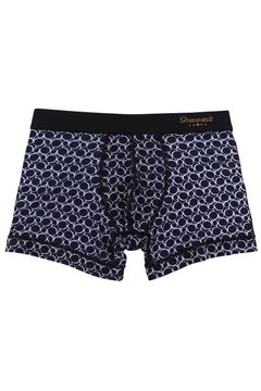 Monogram Short Boxer - ネイビー