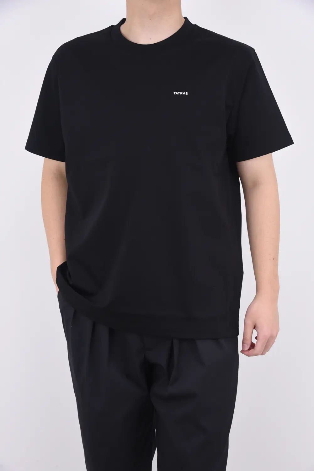 SELO (セロ) / ブランドロゴ クルーネック 半袖 Tシャツ ブラック