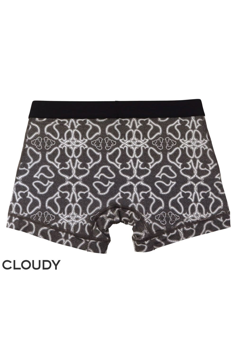 【gravevault x CLOUDY】 ASOMDWE Short Boxer - ブラック