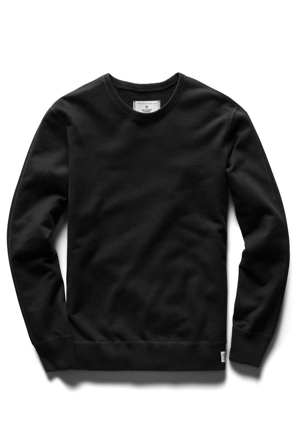 【国内正規品】 MIDWEIGHT TERRY CREWNECK / ミッドウェイト クルーネックスウェット ブラック