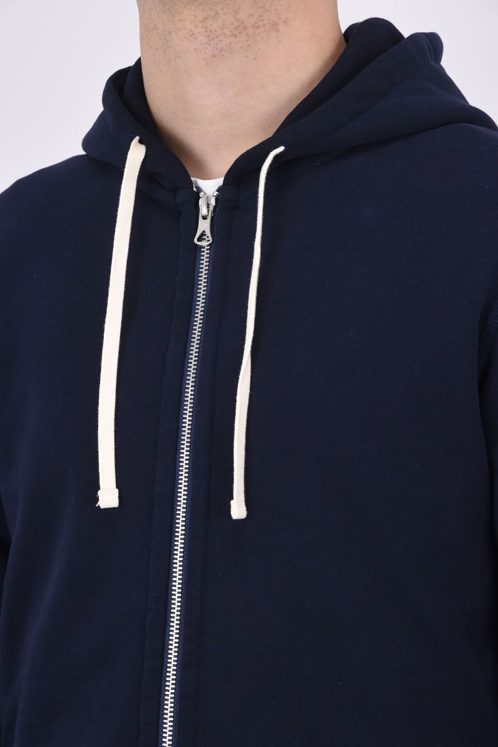 【国内正規品】 MIDWEIGHT TERRY FULL ZIP HOODIE / ミッドウェイトテリー フルジップパーカー ネイビー