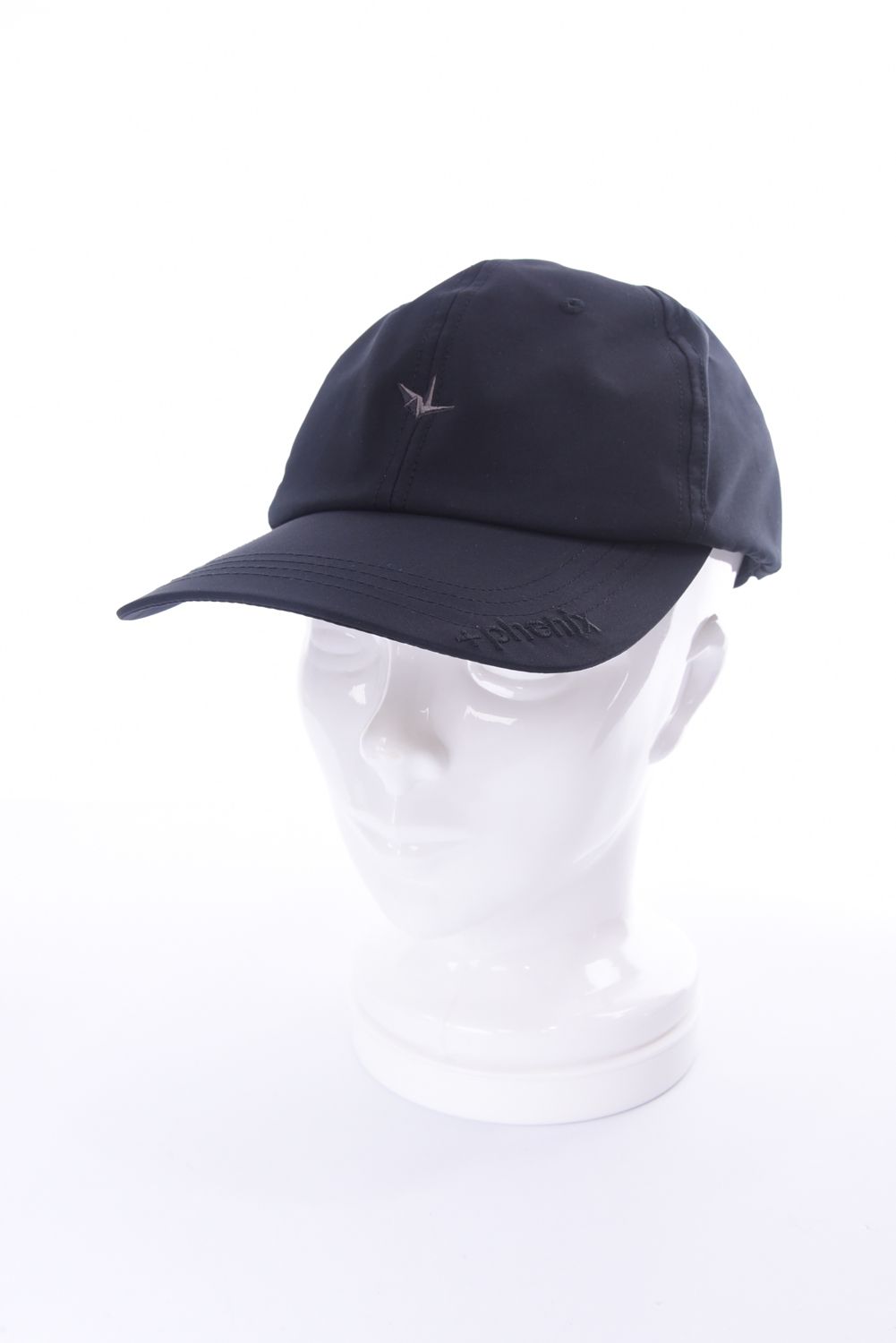 GORE-TEX GTX LOGO CAP / 刺繍ロゴ キャップ (ブラック)