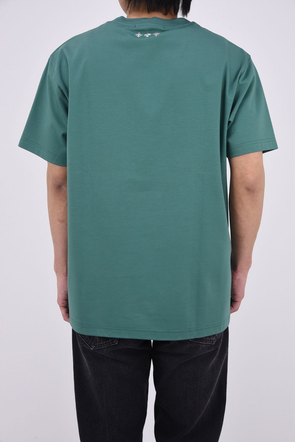 SELO (セロ) / ブランドロゴ クルーネック 半袖 Tシャツ グリーン