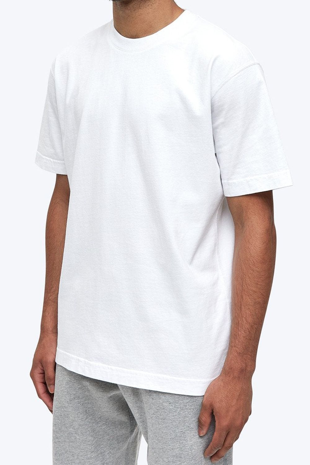 REIGNING CHAMP - 【国内正規品】 MIDWEIGHT JERSEY T-SHIRT / ミッドウェイト ジャージ 半袖Tシャツ  ホワイト | gossip