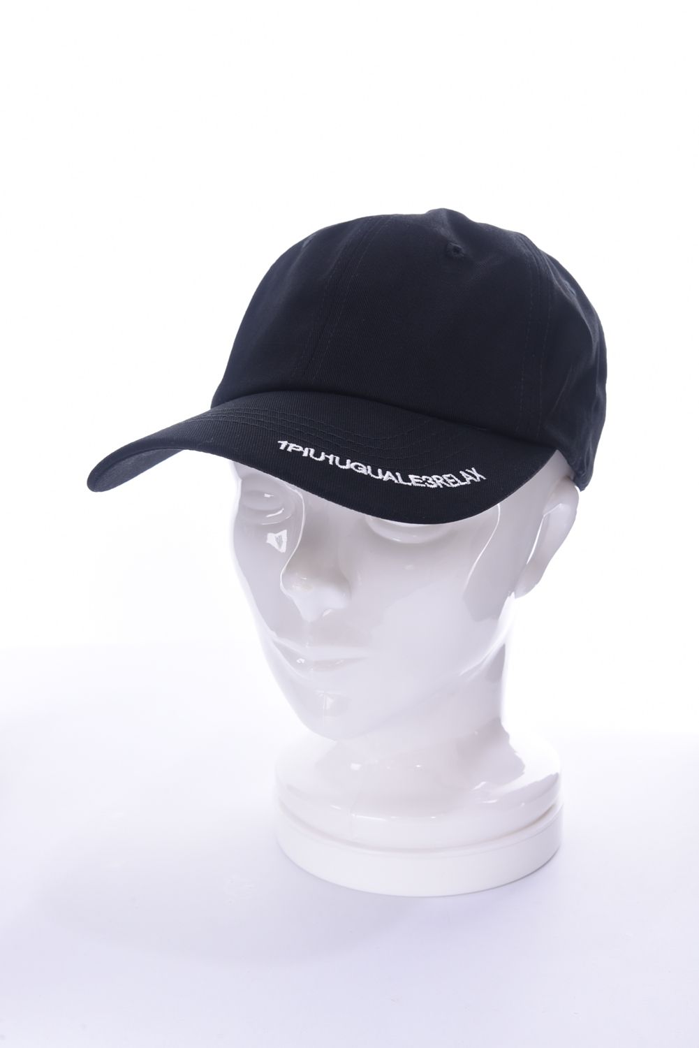 BRIM  LOGO CAP / ブリムロゴ キャップ ブラック