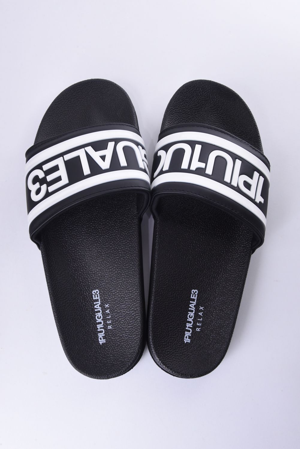 LINE LOGO SANDALS / ラインロゴ シャワーサンダル (ブラック)