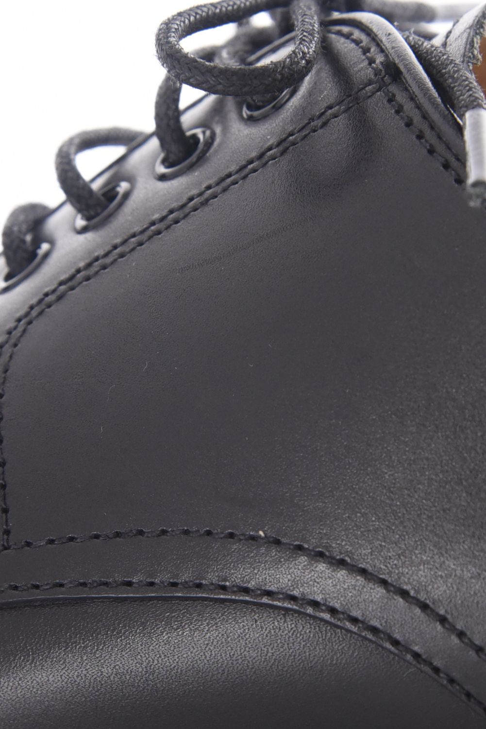 【訳ありアウトレット品】 ARCHWAY / プレーントゥ レザーシューズ フレンチカーフ ブラック