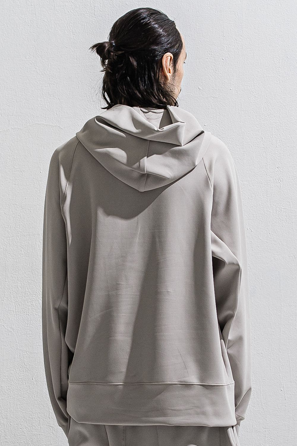 WILL PULLOVER HOODIE / メッセージプリント プルオーバーパーカー (グレージュ) (2月上旬入荷予定) ※オーダー締切12/13(土)17:00