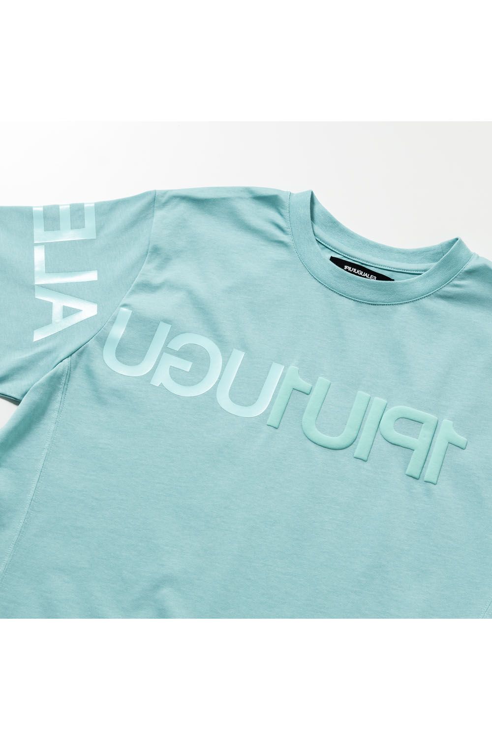 BIG LOGO INVERTED T-SHIRT / ビッグロゴ インバート Tシャツ (サックス)