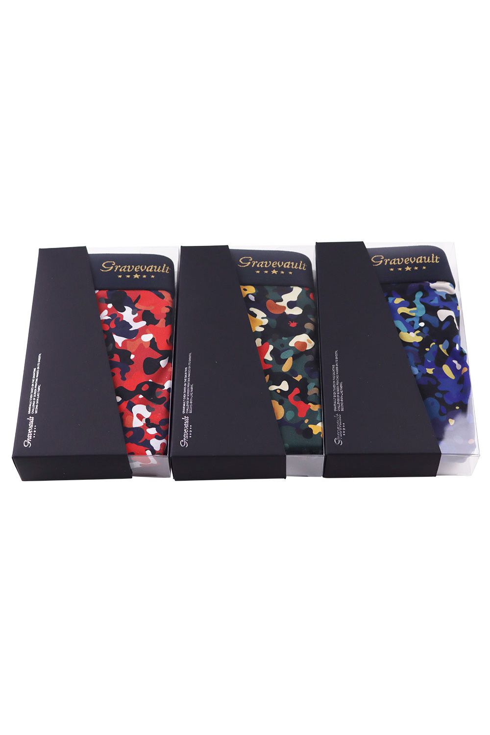 dry leaves camouflage Short Boxer - 茜