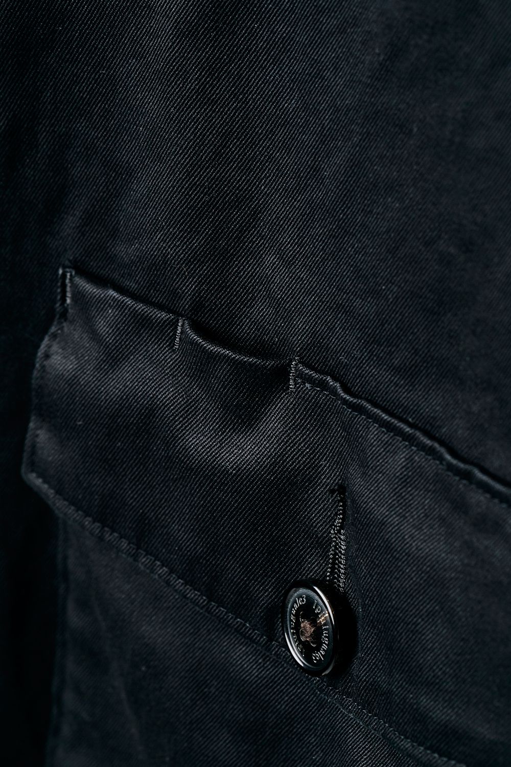 【BLACK MILITARY Vol.11】 UTILITY S/S SHIRTS-BLACK (8月末頃入荷予定 )※オーダー締切7/28(水)11:59迄