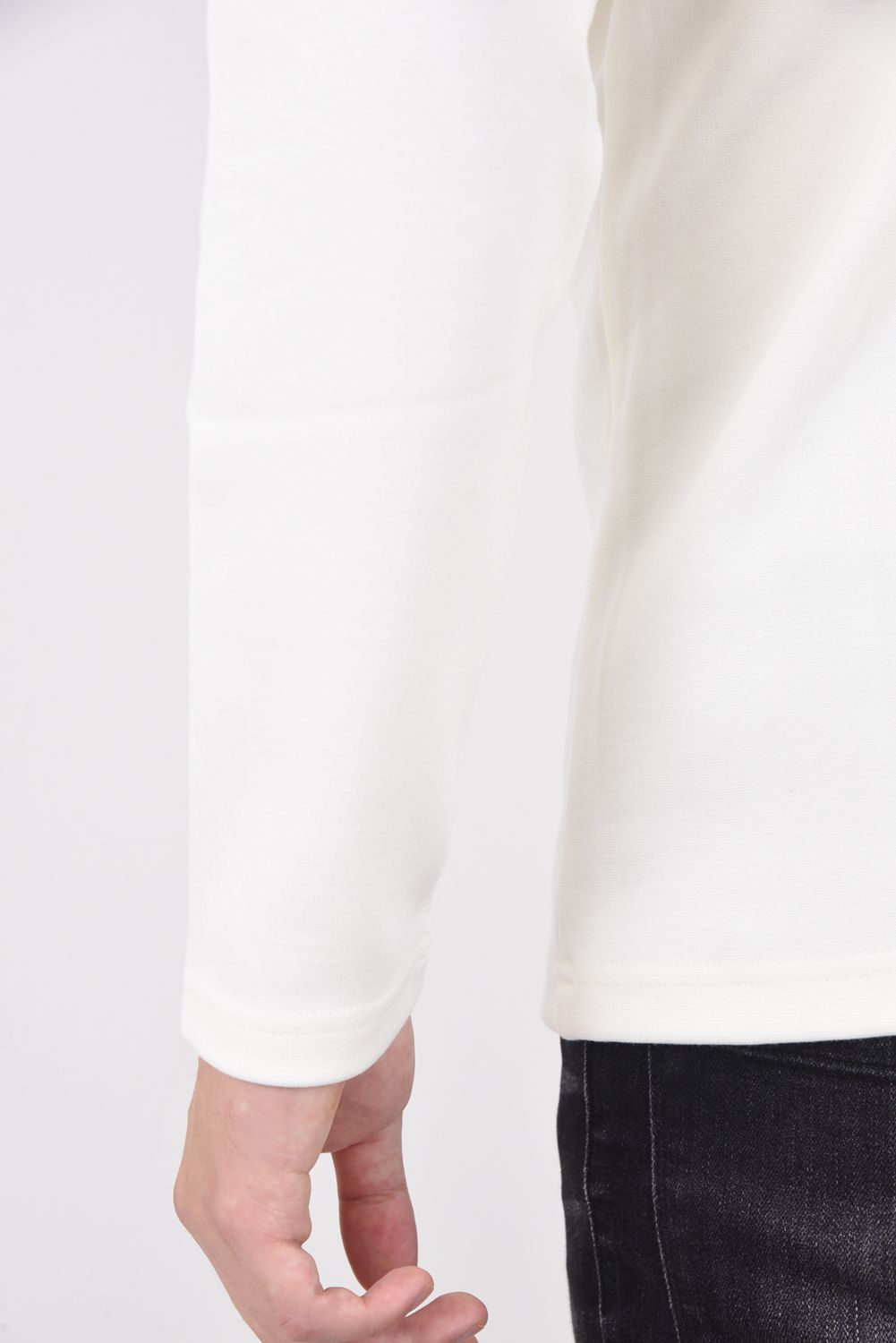 L/S TURTLE / ロングスリーブ ウォーム タートルーネック ホワイト