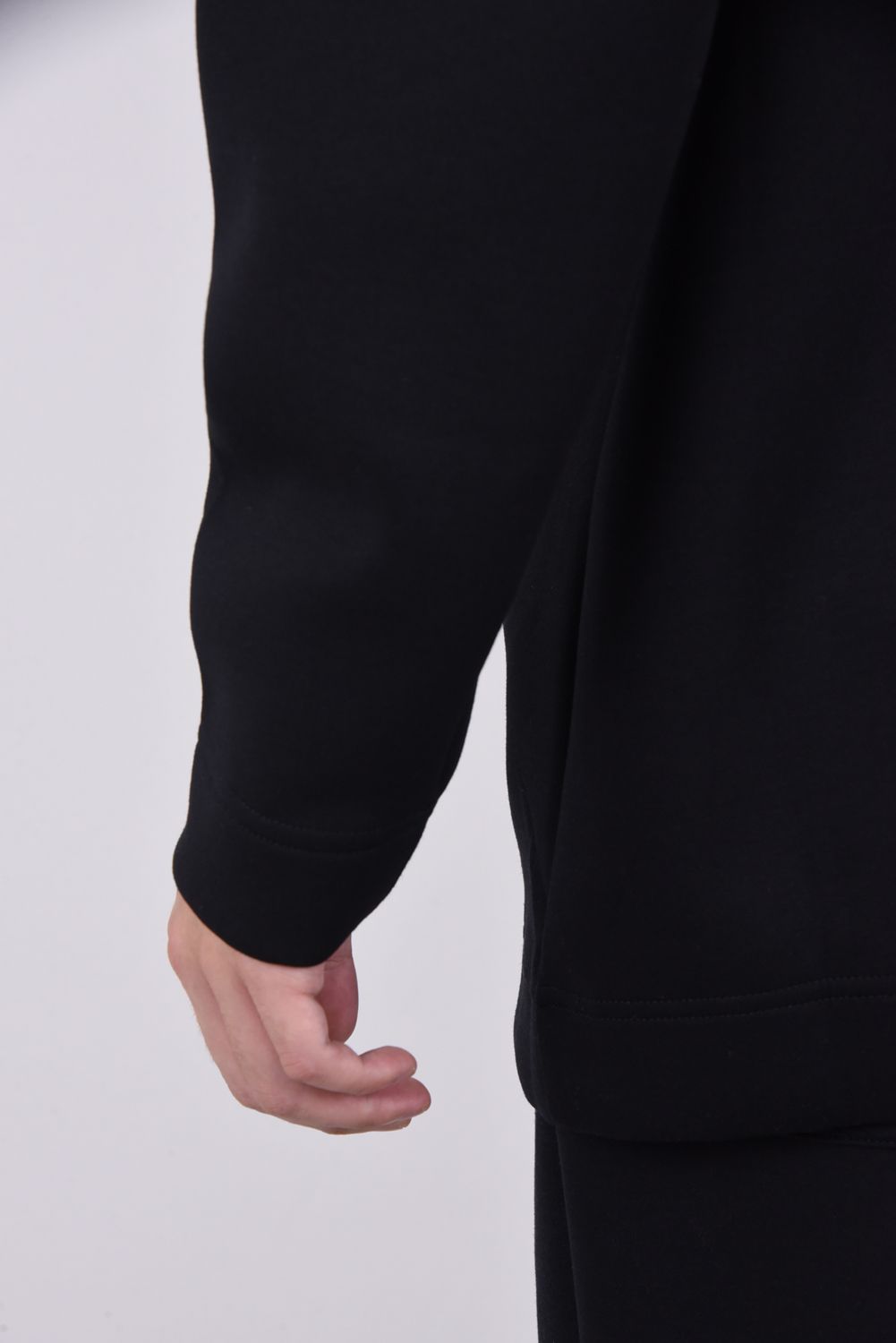 【WM  /  F.C.Real Bristol】 SWEAT PULLOVER / ブリストル ダンボールスウェット プルオーバー ブラック