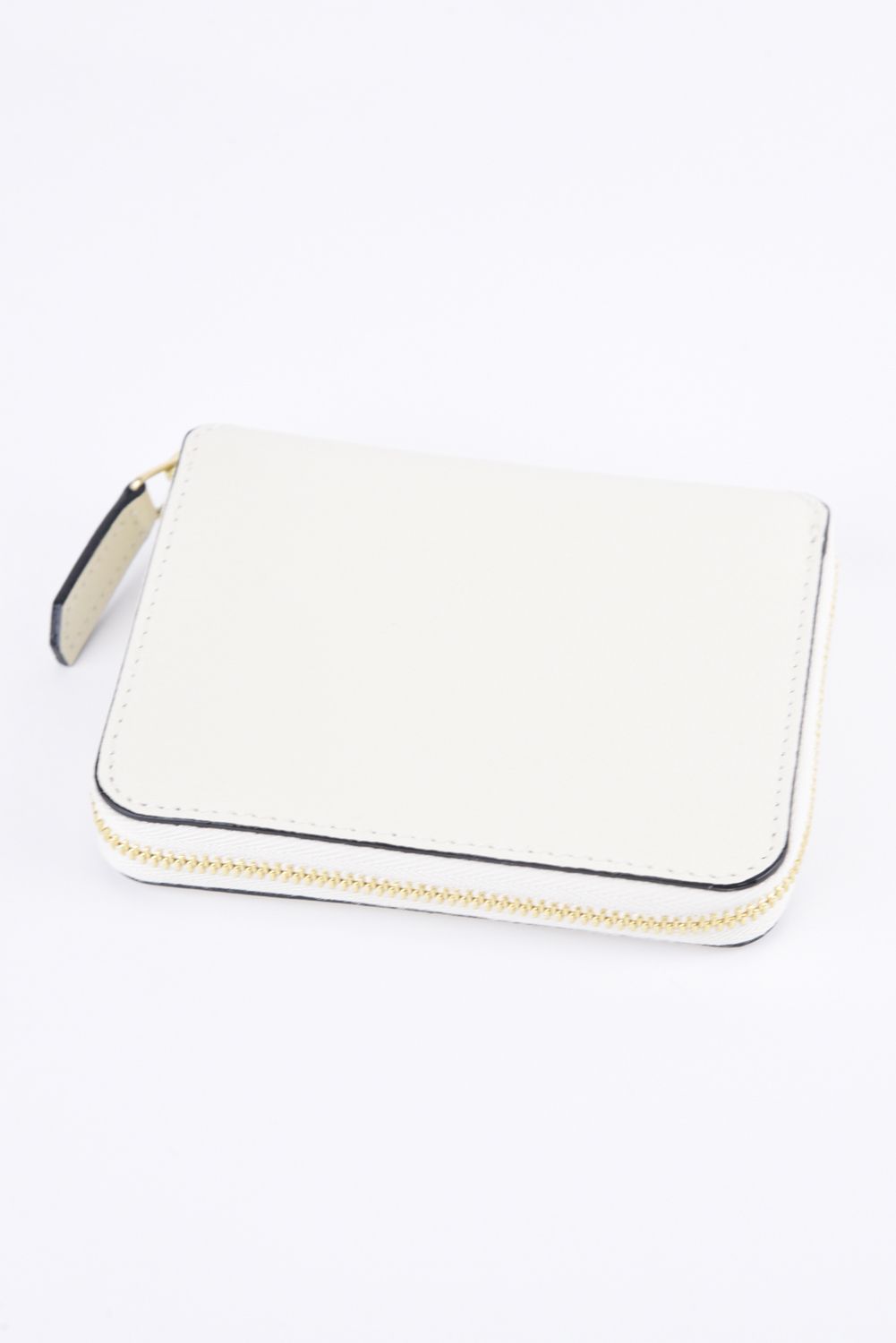 ROUND ZIP MINI WALLET / LA393GT ラウンドジップ ミニウォレット ホワイト / グレー