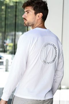 CIRCLE LONG T-SHIRT / サークルロゴ ロングスリーブ (ホワイト)