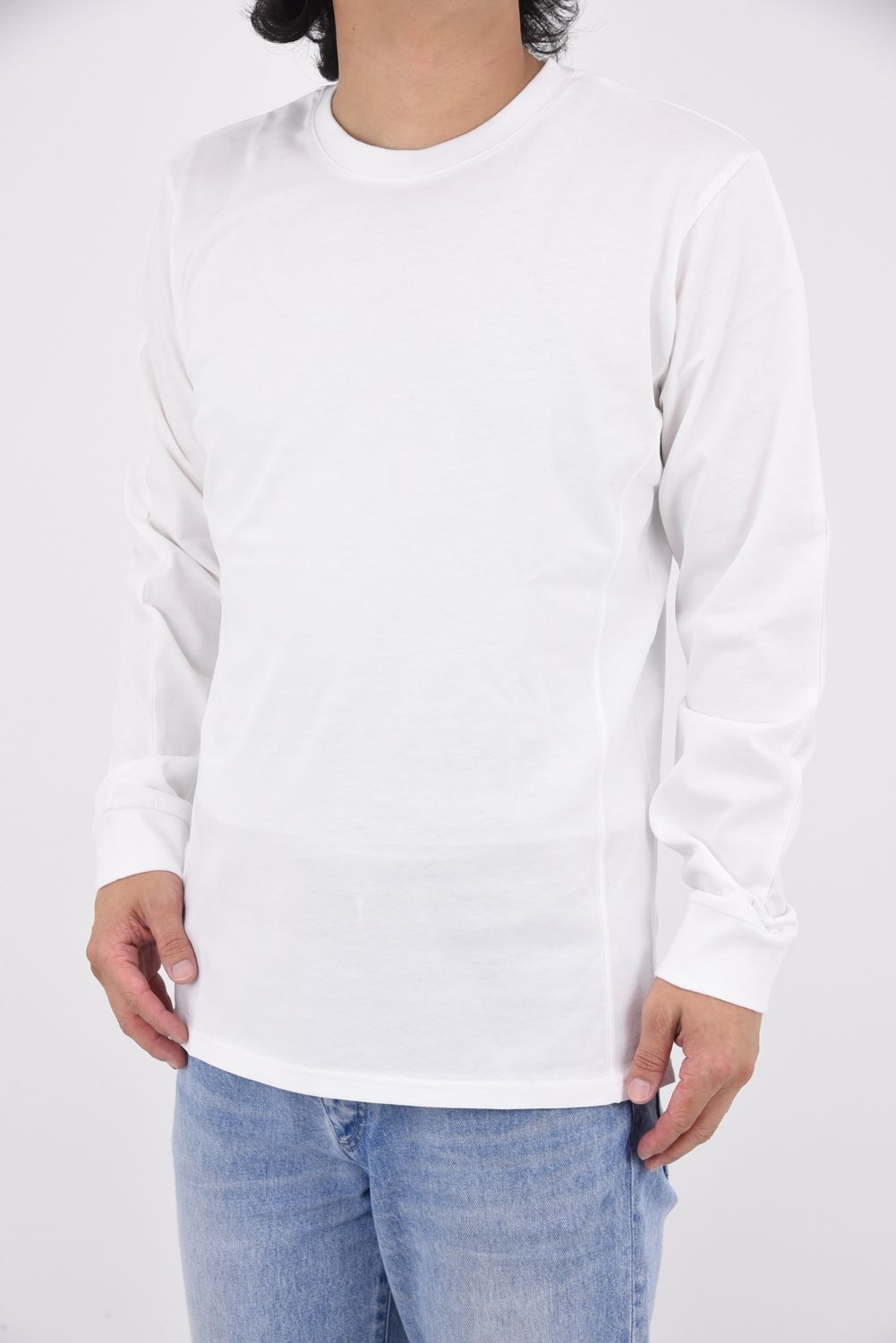 BACK LOGO LONG SLEEVE / バックロゴ  ロングスリーブ ホワイト