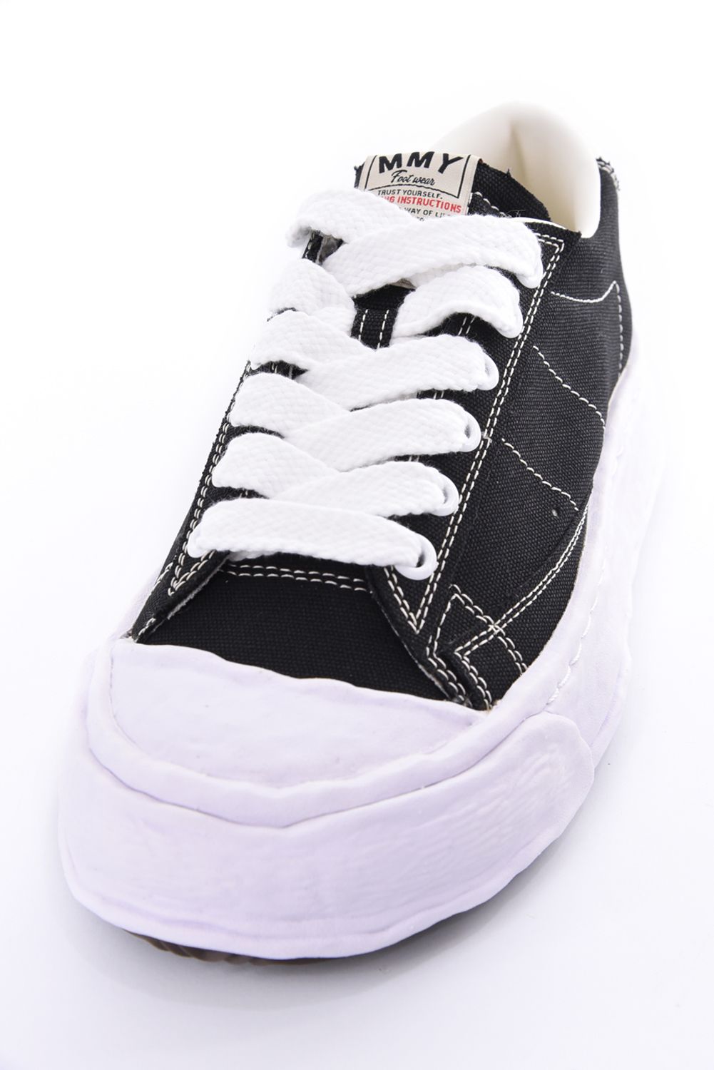 【JACKSON】 OG Sole Canvas Low-top Sneakers / キャンバス ローカットスニーカー（ブラック）