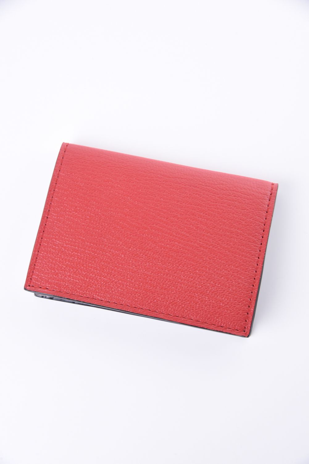 【残り1点】 BUSINESS CARD HOLDER / LA351GT2 名刺入れ レッド×トルトラ