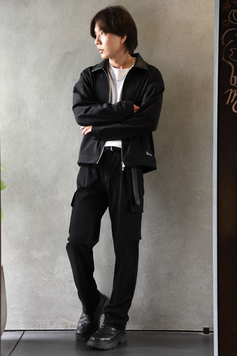 【RESOUND CLOTHING】 今季イチオシの襟レザーブルゾンを使用したスタイル