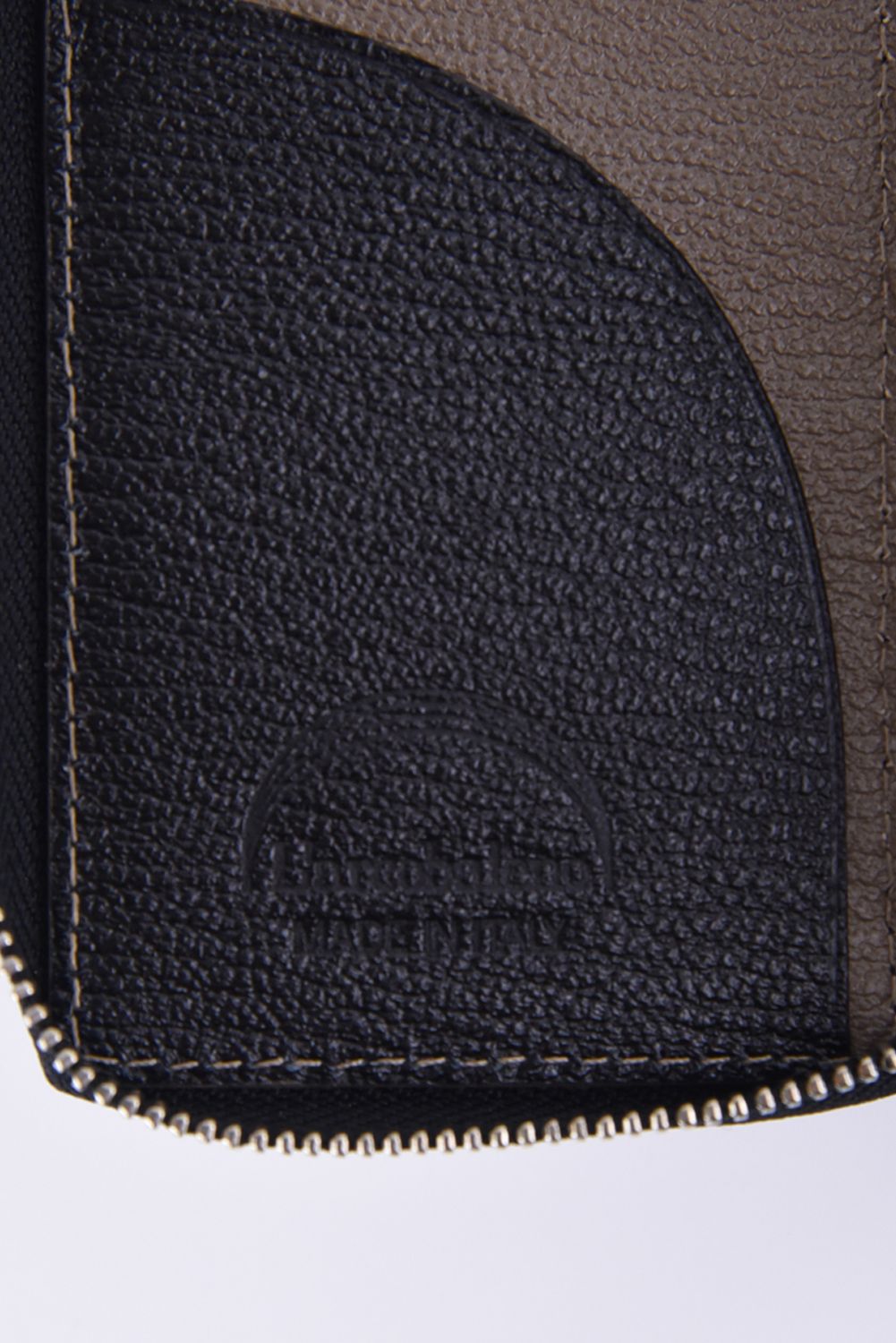 【残り1点】 SMART W KEY CASE / LA122GT ゴートレザー スマートWキーケース ブラック / グレー