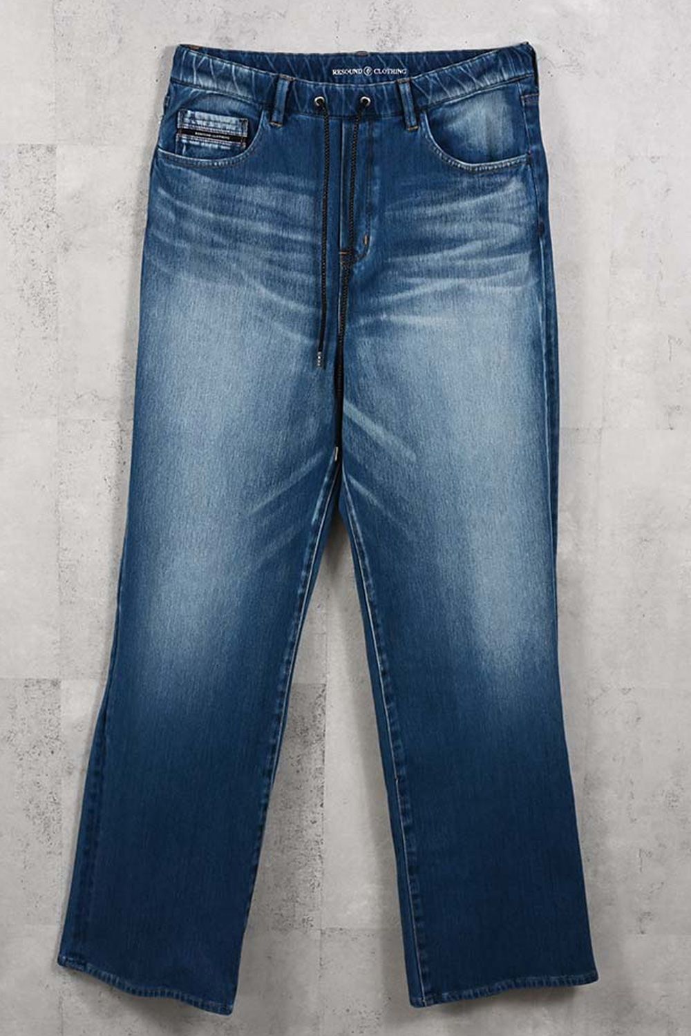KING DENIM JERSEY / 新定番 バギーシルエット デニムジャージーンズ (インディゴユーズド) (12月中旬入荷予定) ※オーダー締切：9月1日(月)18:00