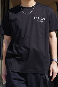 LOGADO (ロガード) / ロゴ クルーネック 半袖 Tシャツ ブラック