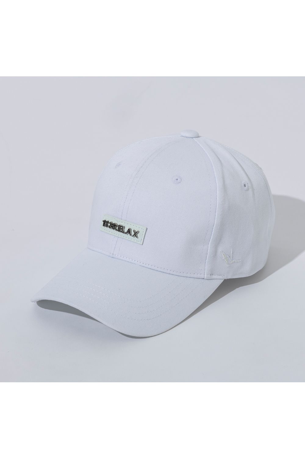PLATE LOGO CAP / プレートロゴ キャップ (ホワイト) (8月上旬入荷予定)