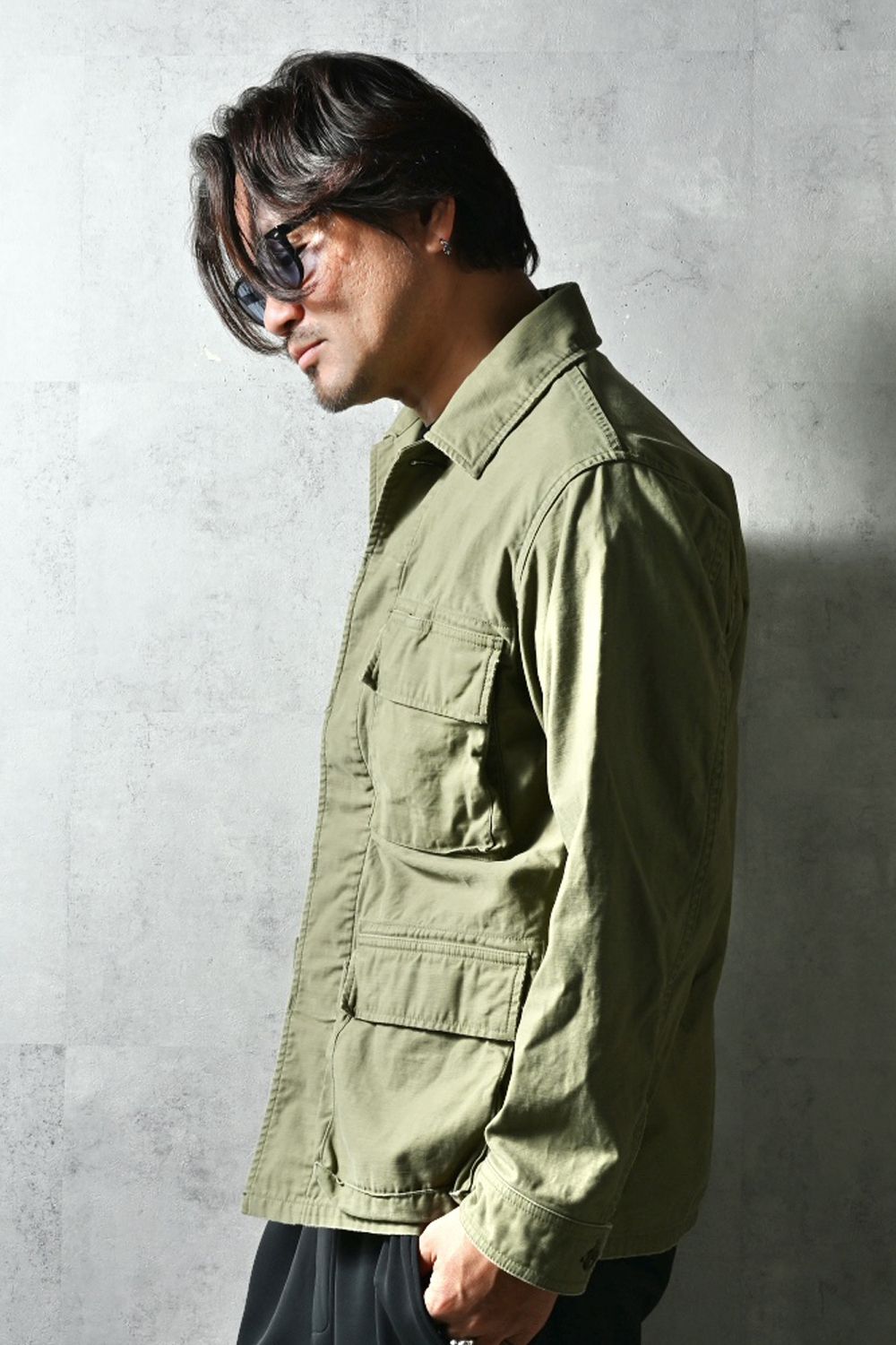 BDU PBJK / ヴィンテージ仕様 BDUジャケット (カーキ) (2月中旬入荷予定) ※オーダー締切12/13(土)17:00