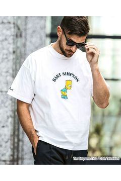 BART SIMPSON T-SHIRT / シンプソンズプリント Tシャツ ホワイト