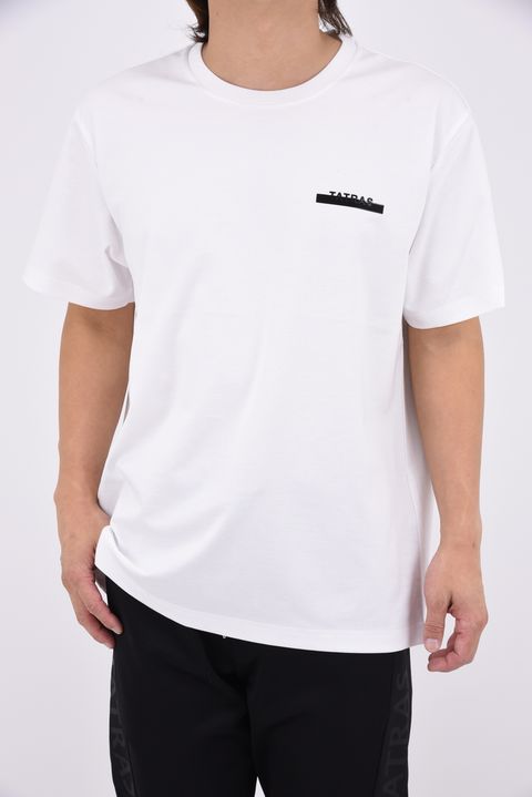 【26AW】 LAREDO (ラレド) / スーピマコットン ロゴプリント クルーネックTシャツ (ホワイト)