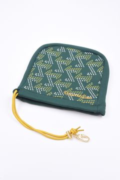 KNIT IRON COVERS / ブランドオリジナル ニットアイアンカバー モスグリーン*