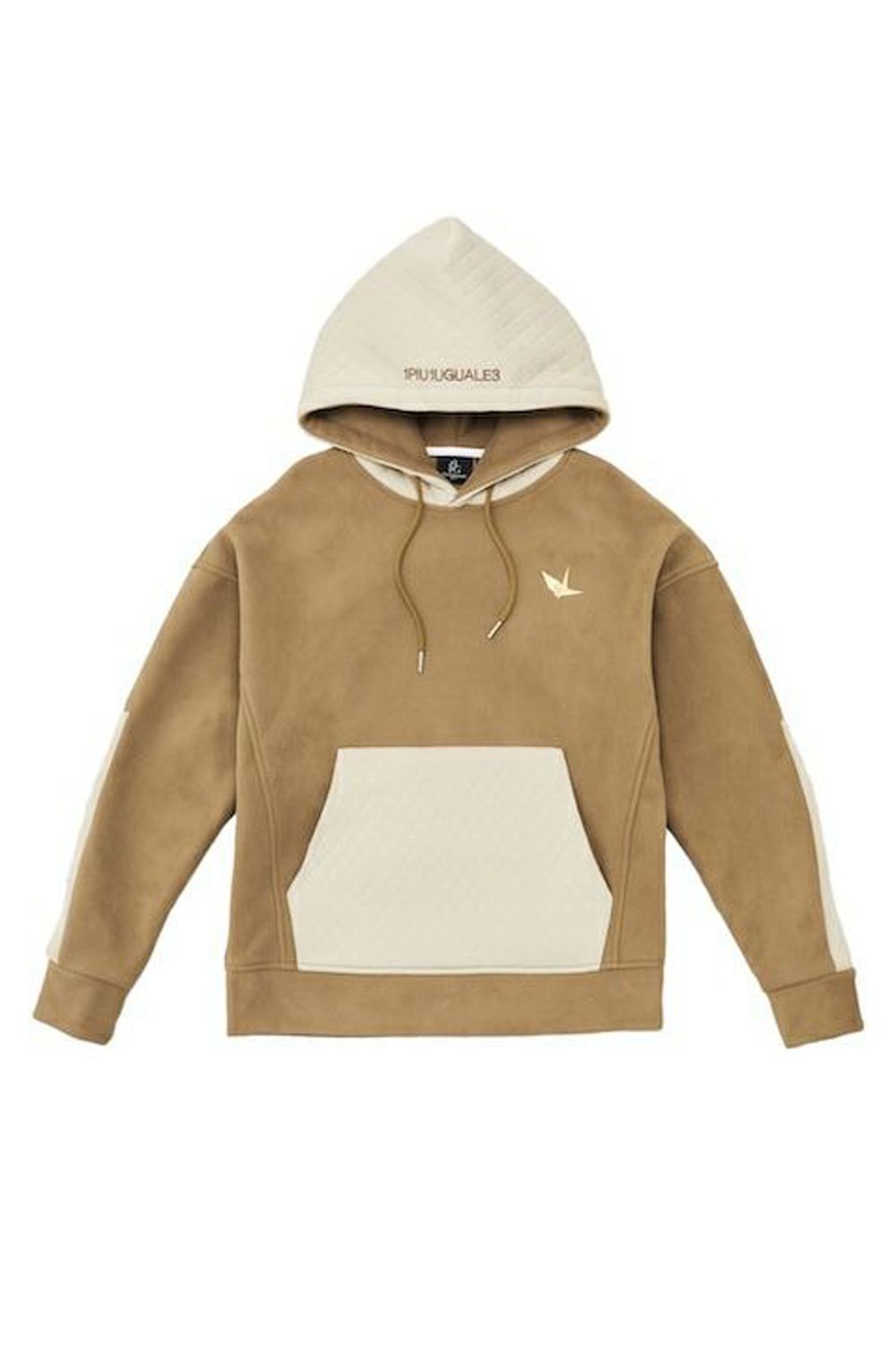 【2025AW】【レディース】 113 GOLF FLEECE PARKER / フリース素材 キルティング切り替え プルオーバーパーカー (ベージュ)