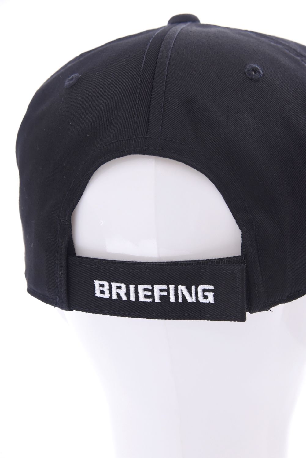 【26SS】 MEN’S BG LOGO FLAT VISOR CAP / BGロゴ フラットキャップ (ブラック)