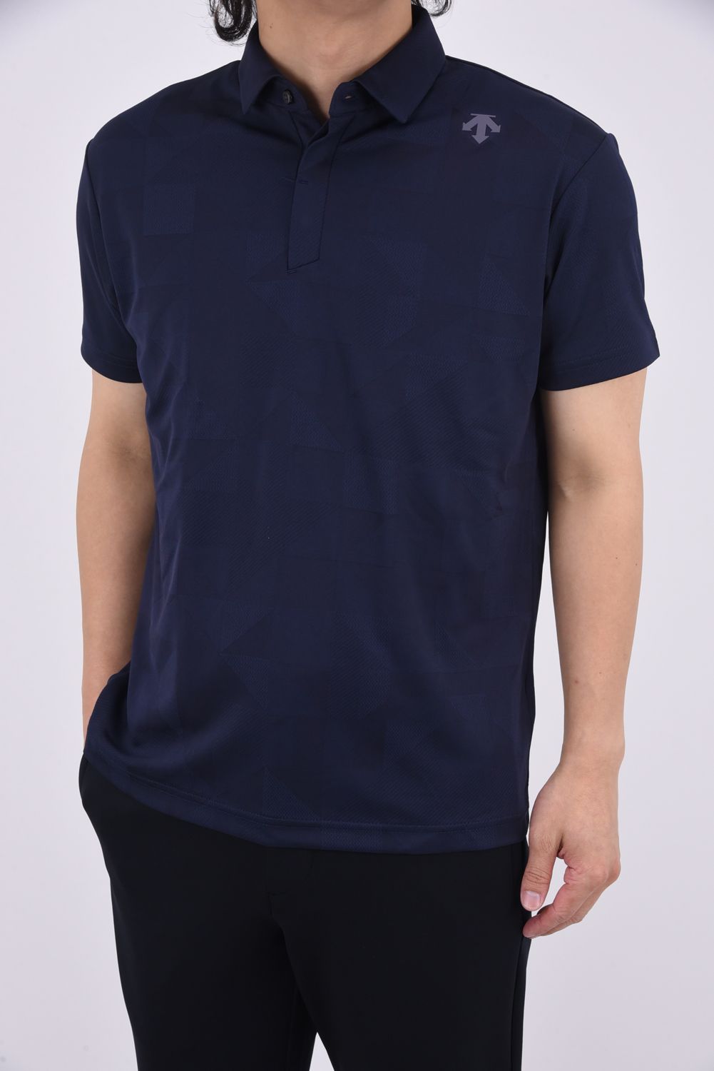 DESCENTE GOLF ジャカード半袖シャツ 24SS DGMXJA21 | 自転車