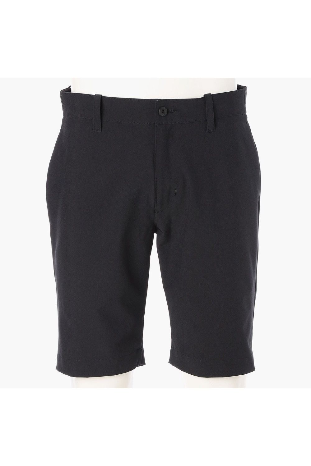 【26SS】 MEN’S COOLCORE LOGO ELASTIC SHORT PANTS / クールコア ウエストゴムベルト ショートパンツ (ブラック)
