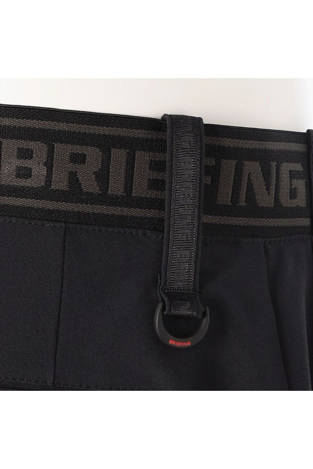 【26SS】 MEN'S COOLCORE LOGO ELASTIC PANTS / クールコア ウエストゴムベルト ロングパンツ (ブラック)