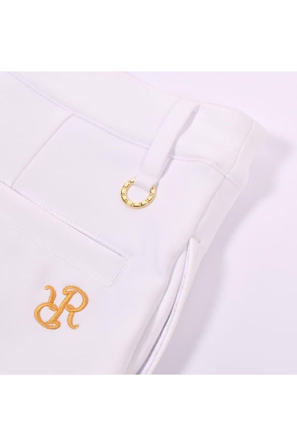 【26SS】【レディース】 GM ACCENT LINE SKIRT / モノトーンシリーズ メッシュプリーツ アクセントラインスカート (ホワイト)*